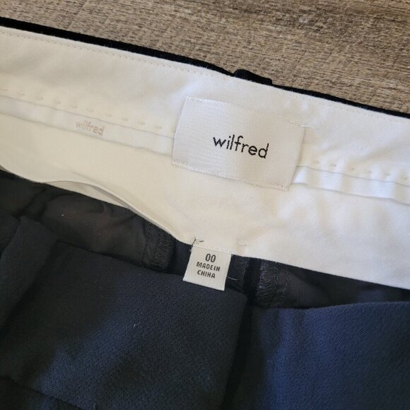 WILFRED | Aritzia The Effortless Pant Cropped Crepette | Sz. 00 - Picture 6 of 9